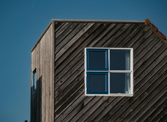 Voorbeeld: een houten gevel